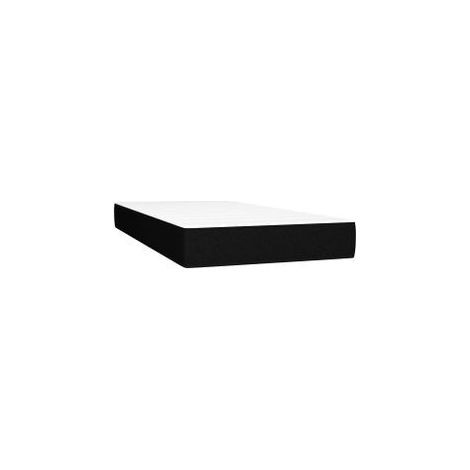 Matelas à ressorts ensachés pour enfants noir 80x160 tissu (1/5)