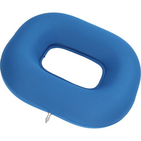 Coussin de siège anti-escarres pour personnes âgées, soulageant la pression sur le coccyx et prévenant les escarres. Oreiller en forme de beignet pour hémorroïdes, sciatique et douleurs au coccyx, ave (1/5)