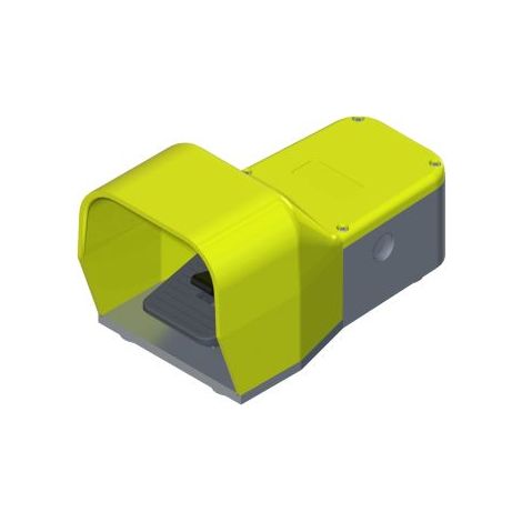 Interrupteur à pédale RS PRO Action rapide, Non + NF 6 A 24 V, 120 V, 400 V ( Prix pour 1 )