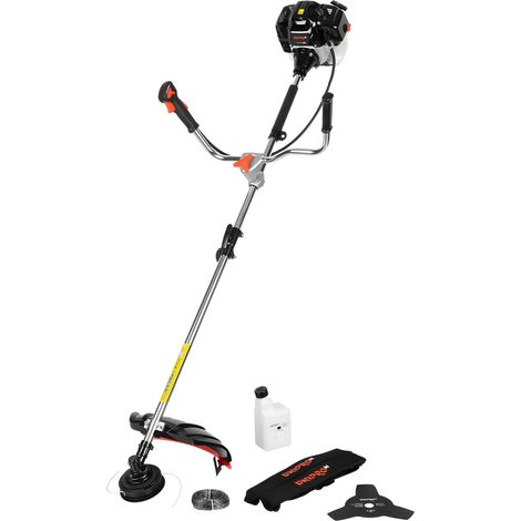 Desbrozadora de Gasolina Dnipro-M 52S 51,7 cc y 2,6 kW, Hilo Ø450 mm, Cuchilla de 3 Dientes y Arnés Tipo Mochila (1/5)