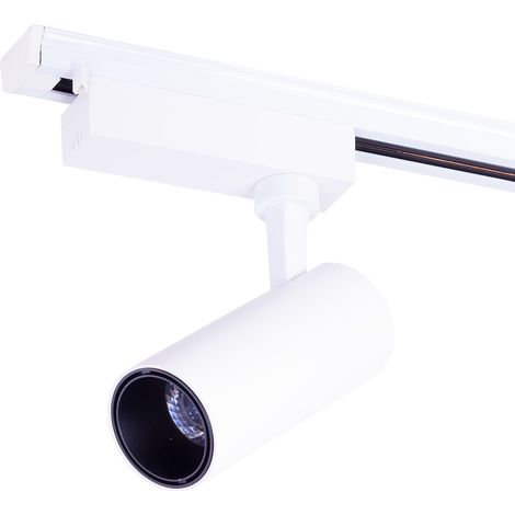 Foco de Carril LED  20W 1880Lm CRI85 2700ºK Lumiastra Monofásico 40.000H [LUM-ATB060012-W-WW] (1/5)