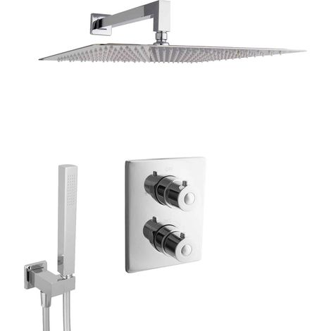 PaulGurkes Unterputz Dusche Set mit Thermostat Verbrühschutz (1/5)