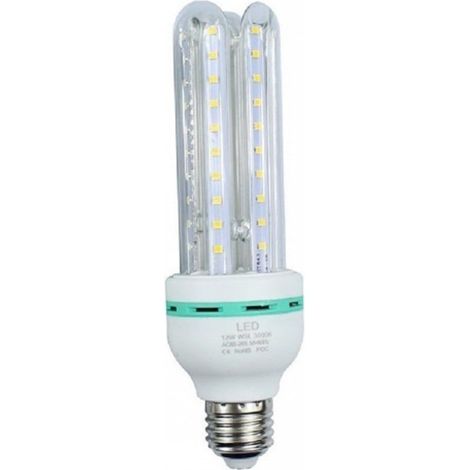 TrAdE Shop Traesio - Lampadina Led E27 24w 4u 2280lm Tubolare Tubo Lineare Luce Calda Fredda Naturale - -Bianco Naturale      - (1/4)
