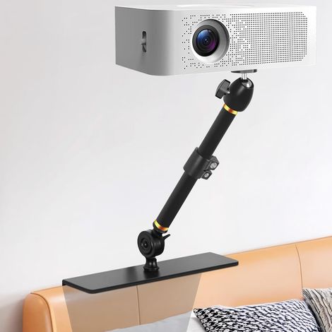 Support pour projecteur pour lit et canapé – Support Universel avec Hauteur réglable (33–45 cm), Compatible avec 99% des projecteurs (1/5)