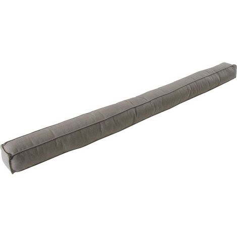 Bas de porte textile à coller 95 cm – Bourrelet beige pour joints de porte – Solution contre courants d'air et poussière