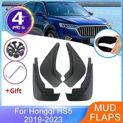 4-teiliges Set Kotflügel für vorne und hinten für Hongqi HS5 2019 2020 2021 2022 2023 Spritzschutz Schmutzfänger Kotflügel Radschutz Autozubehör (1/5)