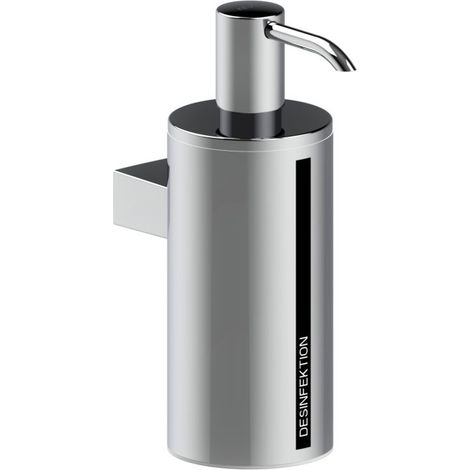 Keuco Desinfektionsmittelspender 04953370100 Wandmodell mit Pumpe, 250ml, chrom (1/5)