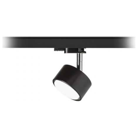 Faretto PIXIE per binario trifase Nero cromo 230V LED GX53 7W (1/3)