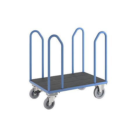 eurokraft pro  Carrello a pianale con staffe laterali  con