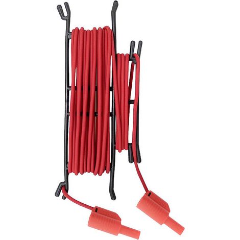 Metrel A 1527 Puntali di sicurezza Spina a banana 4 mm Spina a banana 4 mm 5 m Rosso 1 pz.