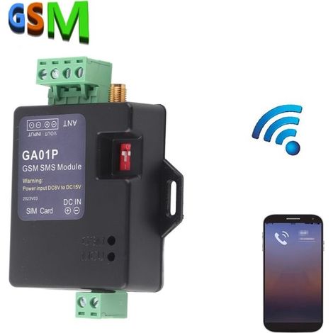 Mini alerte de panne de courant à distance GSM, alarme d'appel SMS, sécurité pour un usage domestique (1/4)