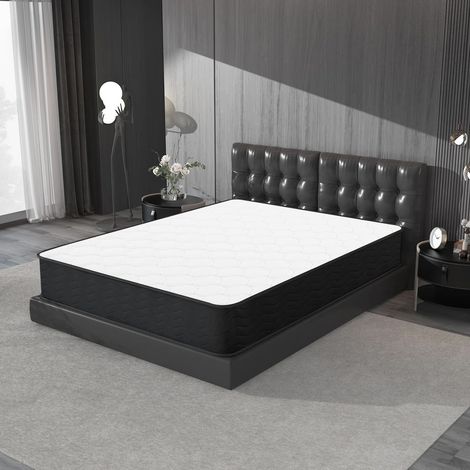Iztoss – Matelas ressorts 90x190 cm – Épaisseur 20 cm – Mousse à mémoire de forme – Zones de confort adaptatives – Soutien ergonomique