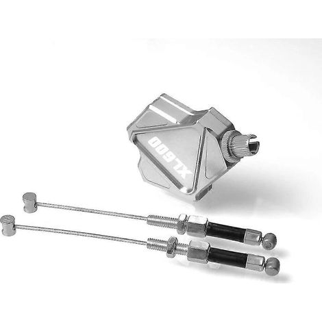 Neuer CNC-gefräster Aluminium-Motocross-Stunt-Kupplungshebel für Honda XL600, XL600LMF und XL 600 LMF (1985–1986) – Grau (1/5)
