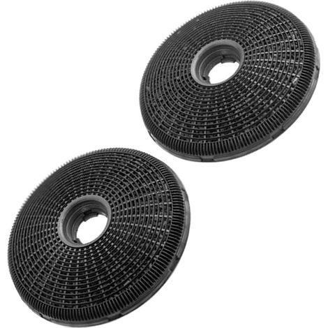 2 Filtre à charbon, Type 190, 190x25 mm, Pour hotte recyclage, Cuisine (1/4)