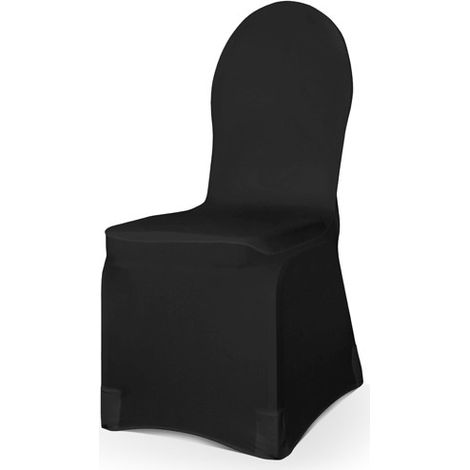 Hochwertiger elastischer Bezug, schwarz (1/2)