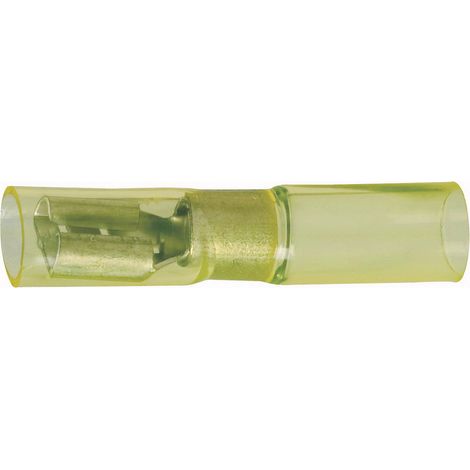 Cosse clip 6.3 mm x 0.8 mm DSG Canusa 7934300102 avec gaine thermorétractable 180 ° entièrement isol