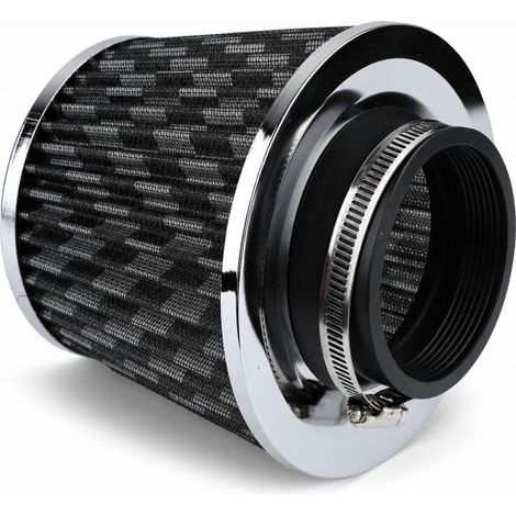 Filtro Aria Conico Auto 76 mm Alto Flusso Universale SY-LQQ0103