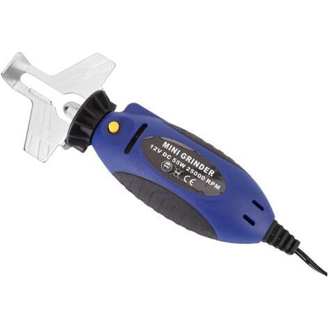 Aiguiseur de Chaîne Électrique 12V pour Tronçonneuse avec Pince de Serrage Facile