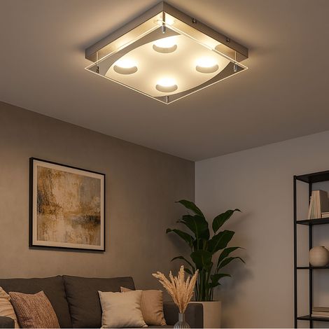 12 Watt LED Deckenlampe Deckenbeleuchtung Deckenleuchte Lampe Leuchte  FRISCO LED 9740032-4