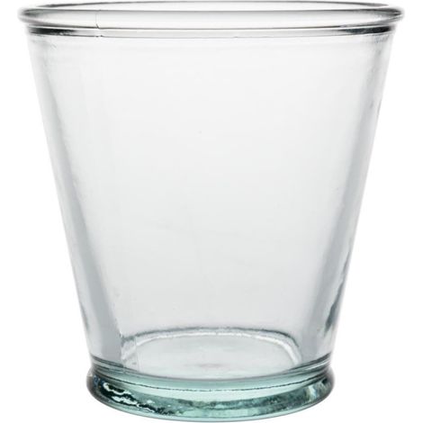 Gobelets coniques en verre recyclé 220ml (lot de 6) - Ref FU596 - Olympia (1/5)
