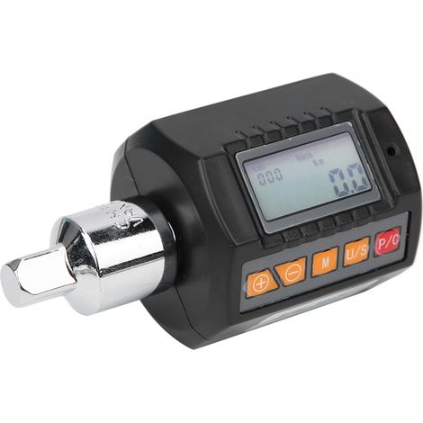 Tragbares Drehmomentmessgerät mit Digitalanzeige und hoher Genauigkeit, Schraubenschlüsseladapter ZNC-30-30 Nm. (1/5)