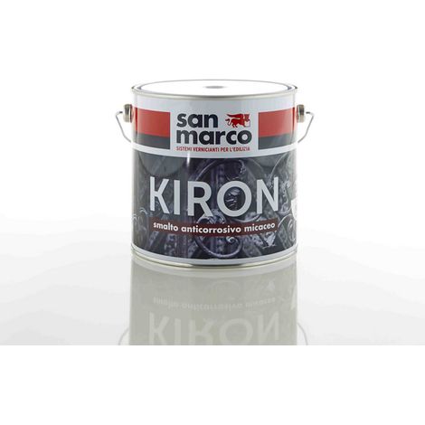 Kiron smalto ferromicaceo per ferro g.g. grigio matallizzato conf. 0,75 lt