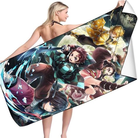 Serviette de plage en microfibre, serviette de voyage à séchage rapide, couverture de pique-nique imperméable en microfibre pour l'extérieur, idéale pour les voyages, la natation et le camping, tapis 