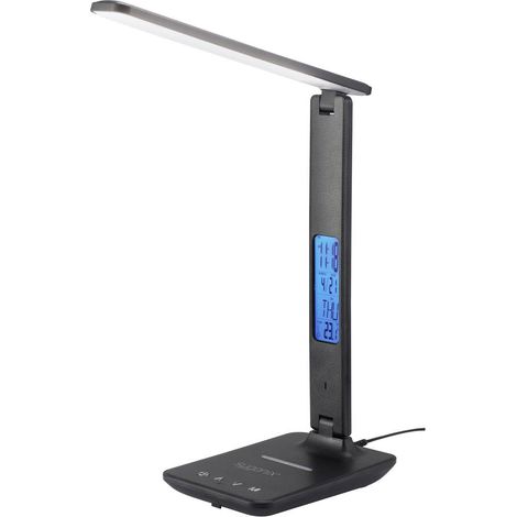 Sygonix TX26C SY-4963268 Lampada da scrivania Nero (1/5)