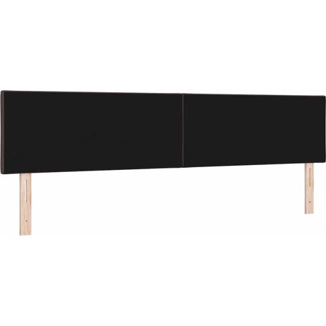 Maison Exclusive - Testiera Marrone Scuro 200 cm Tessuto