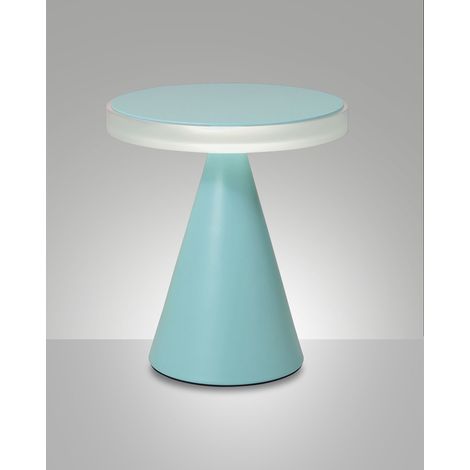 Lampada da tavolo Neutra LED 12W 1260lm 3000K struttura in metallo e metacrilato colore Verde IP20 - Illuminazione d'interni elegante e moderna