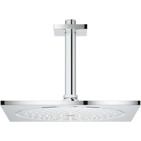 Set douche de tête bras plafonnier 142mm Rainshower F-Series 10'' (1/2)
