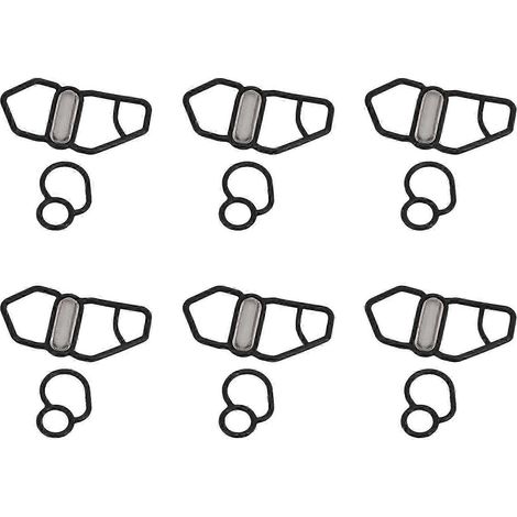 12 joints de solénoïde VTEC supérieur et inférieur compatibles avec Honda GSR NSX D16Z6 B18C1 B16A2 B18C5 36172-P08-015 15825-P08-005 EX (1/5)