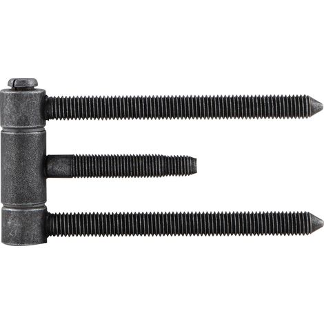 Steckband 3-teilig 18 mm, brandschutztauglich,Stahl verzinkt schwarz passiviert (1/4)