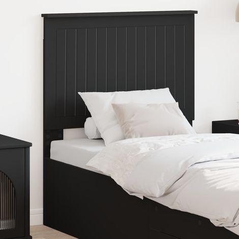Tête de lit avec tête de lit Chêne noir 80 cm Bois d'ingénierie vidaXL