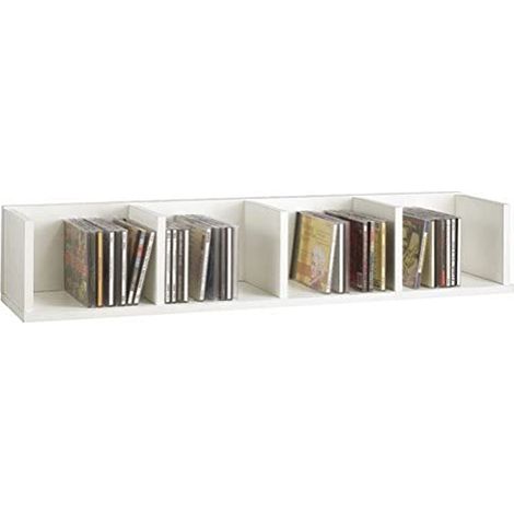 13Casa - Hand A3 - Mensola. Dim: 92x17x16,5 h cm. Col: Bianco. Mat: Truciolare., legno (1/4)