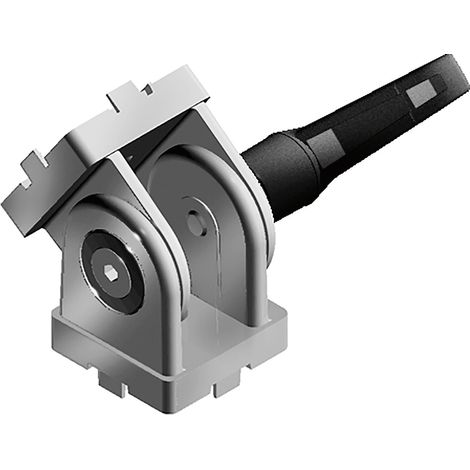 Fath Gelenk mit Klemmhebel Item System passend zu Aluprofil 30x30 Nut 6 - Scharnier, Zinkdruckguss (1/5)