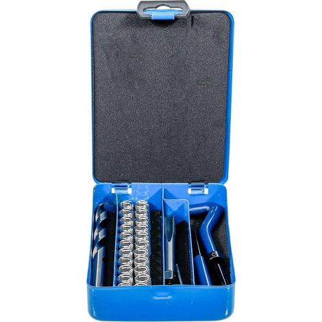 Kit de Réparation de Filets M10 x 1,5 - 29 pcs - Réparation Précise et Durable - Acier, Pro - D-Work (1/5)