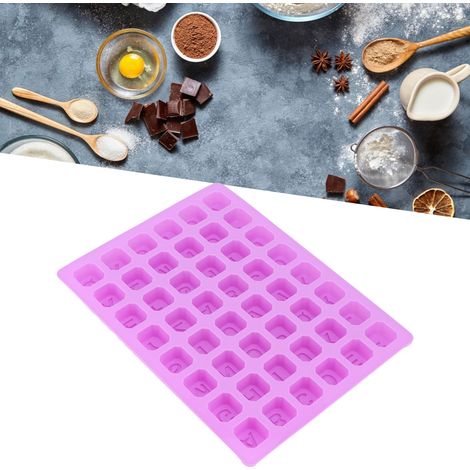 Moule à 48 alvéoles pour chocolats, biscuits et glaçons - Plateau alphabet (1/5)