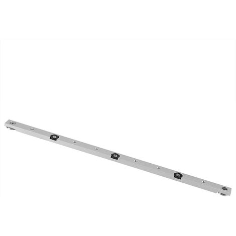 Ej.Life Barre de Scie en Alliage D'aluminium, Barre de Scie Coulissante, Outil de Travail du Bois, Barre D'onglet de Haute qualité pour Le Travail du Bois avec Scie à Table (450 curseurs) A (1/5)