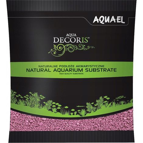 Aquael decoris ghiaia lilla ROSA 1KG