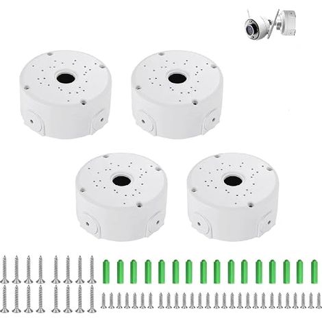 Camera Junction Box, ABS Connection Mount, Deep Base Home, Office School (1/5)