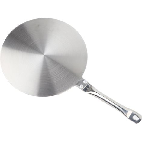 Diffuseur de chaleur en acier inoxydable pour cuisinières à gaz/électriques/à induction, 22 cm (1/5)