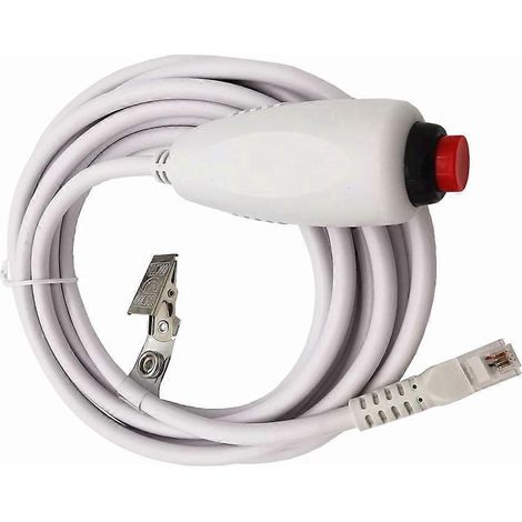 Câble d'appel infirmière de remplacement 6P4C à bouton-poussoir pour poste de soins infirmiers (hôpital)