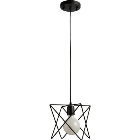 Ceiling Lamp - Industrial Design Pendant Lamp - Bon Black (1/3)