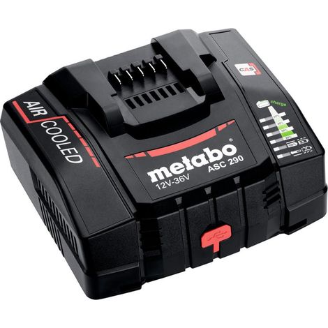 Metabo ASC 290 12V-36V Air Cooled Quick Charger