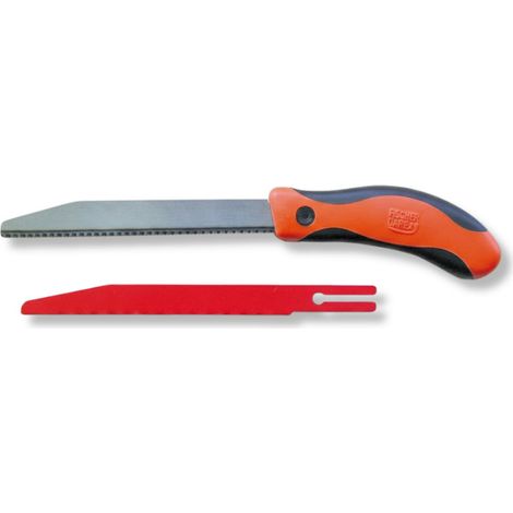 Sierra ladrona con 2 hojas 18cm madera/metal