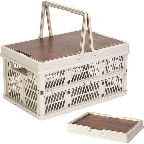 Panier de pique-nique pliable - Panier de rangement (1/5)