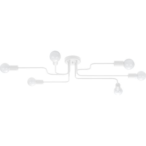 Vivid 6 E27 plafonnier blanc lumilo 14.299.43 (1/5)