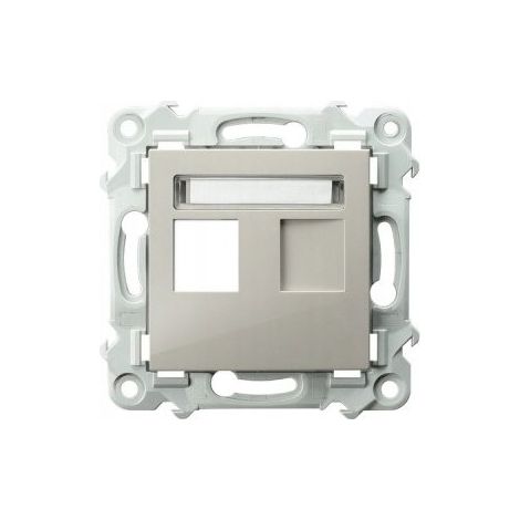 Enchufe Ospel gpk-1z/p/83 empotrable IP20 compatible USB (1/3)
