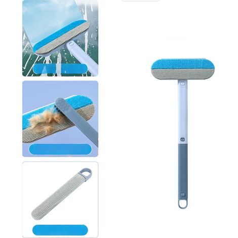 Brosse multicolore d'épilation pour animaux avec raclette - Outil efficace pour chats et chiens (1/5)